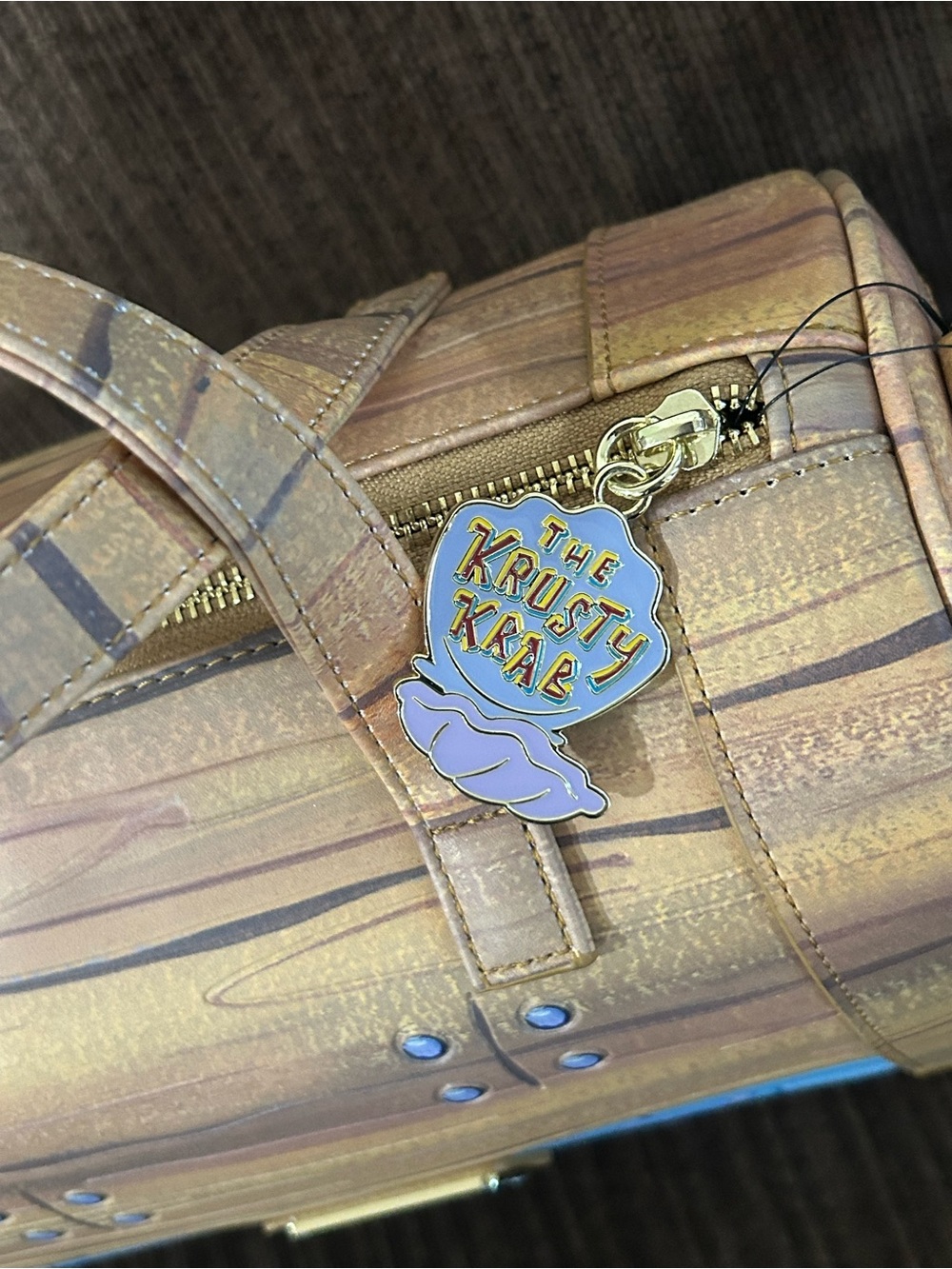 Loungefly X Nickelodeon SpongeBob SquarePants Krusty Krab Crossbody/Handle Bag🧽 - Picture 10 of 15
